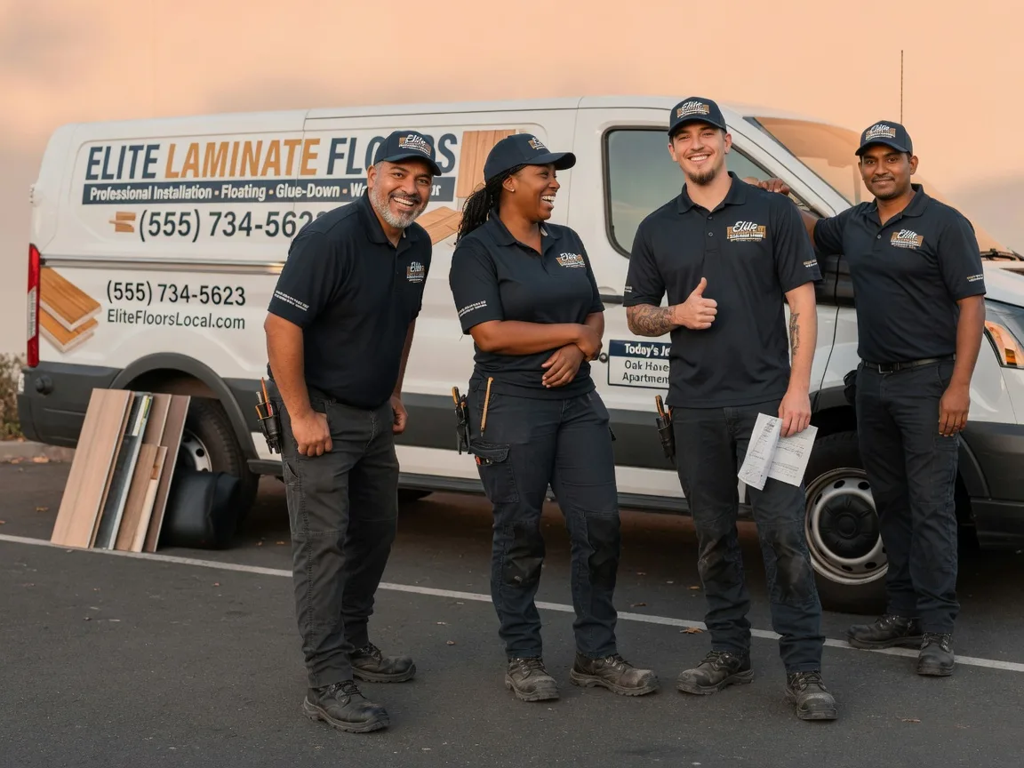Laminate flooring installation company in Ashmore, IL